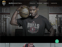 Tablet Screenshot of elitebasketballprogram.com